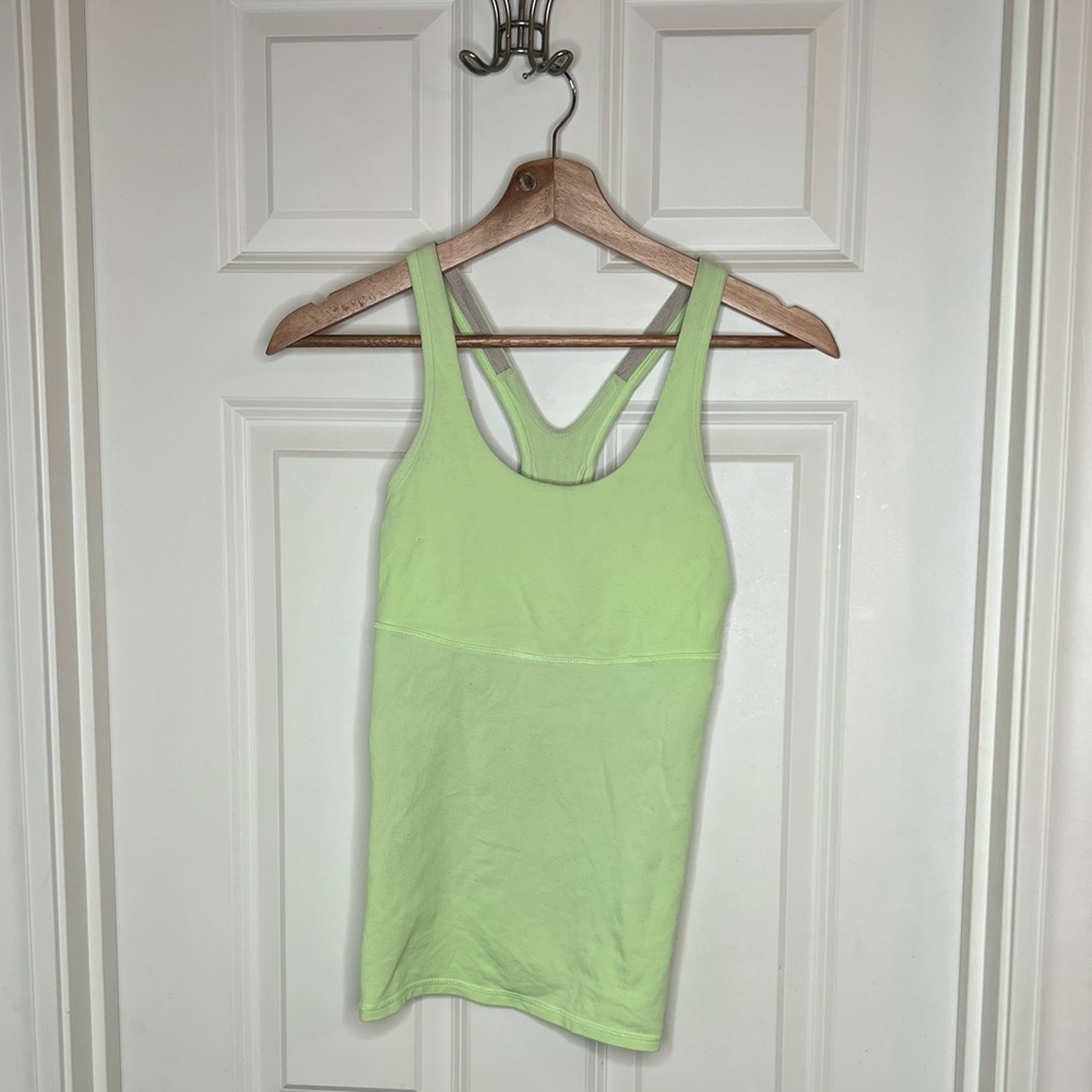 Lululemon Crossback Tank Clear Mint - image 3